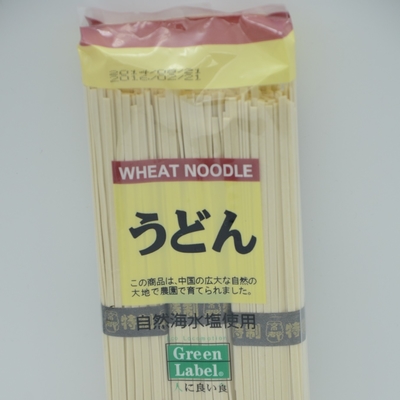 300g日本のうどんのそばのヌードル3mmまっすぐに