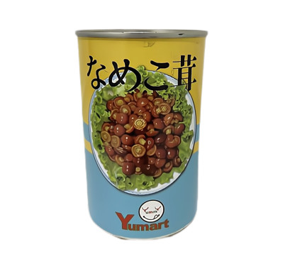 新しく自然な缶詰にされた400g Namekoのきのこのシャンピニオン
