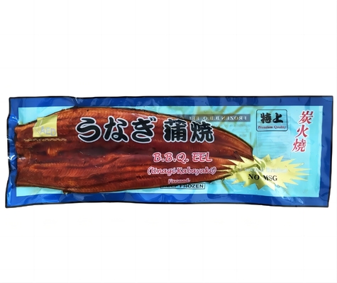 寿司食糧によって凍らせていたUnagiは日本の料理のためのウナギの真空パックを焼いた