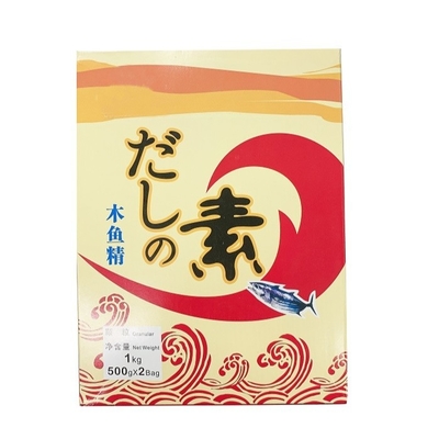 薄茶の微粒1kgは日本スープのためのホンダシの粉を乾燥した