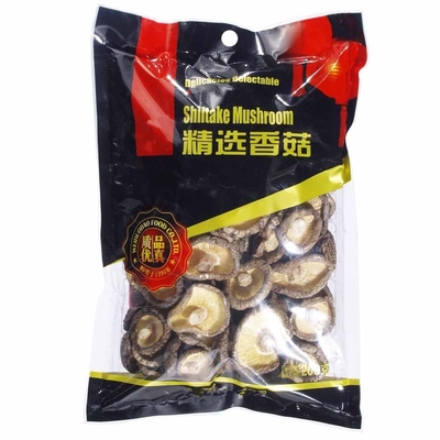 100g 250g 1kg 3kgのBRC IFS ISO HACCPの乾燥した椎茸きのこ