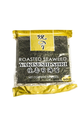 OEMは日本の焼きの寿司の私もの海藻によって乾燥される藻シートに掃除機をかける