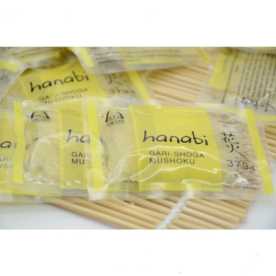 HACCPテークアウトのスライスされた10gは甘い酢の寿司のショウガをピクルスにした