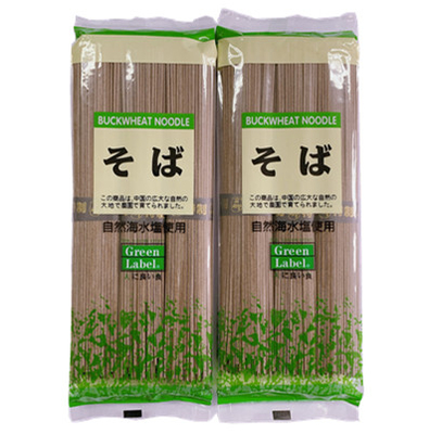 500gそば粉のうどんのそばのヌードルは減量を
