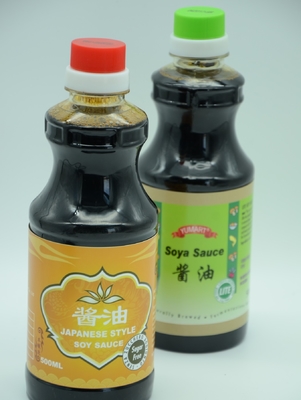 塩辛く軽く暗い醤油の中国の従来の使用を差し引いた500ml