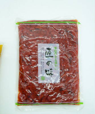 寿司Shibazukeはスライスされたきゅうり500gの甘く塩辛い好みをピクルスにした