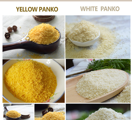 500g小売り袋の日本のPankoの白い色5mmの粒状のサイズをパン粉